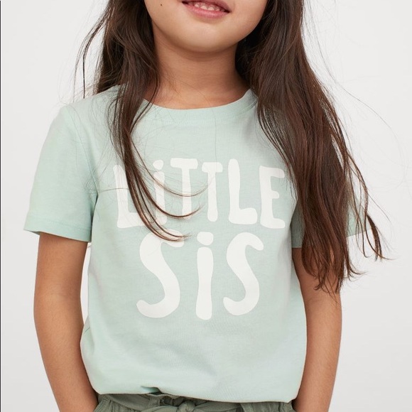 H&M Girls Little Sis tee - Picture 2 of 2